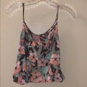 loose tropical tank top